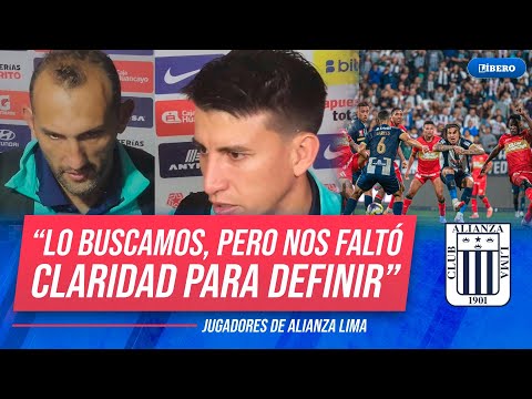 HERNÁN BARCOS lamenta empate de ALIANZA LIMA que se aleja del TORNEO APERTURA| Libero