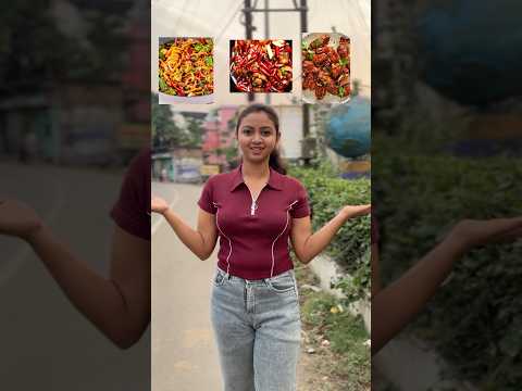 আজকে শুধু মাত্র spicy food khabo 🥵🌶️#foodchallenge#food#ytshorts