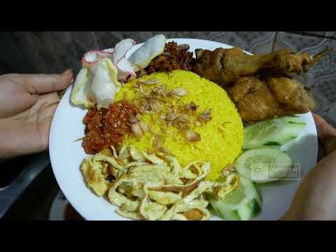 CARA MEMBUAT NASI KUNING RICE COOKER