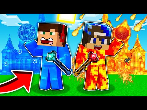 KRÓLESTWO WODY vs LAWY W MINECRAFT?! GPLAY & LAKI