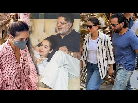 Malaika Arora's Close Friends Kareena, Saif & Ananya Reached Her House For Condolence #malaikaarora