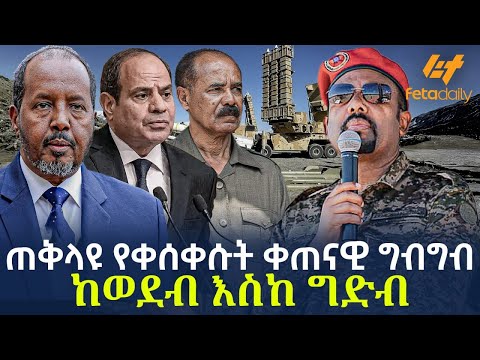 Ethiopia - ጠቅላዩ የቀሰቀሱት ቀጠናዊ ግብግብ | ከወደብ እስከ ግድብ