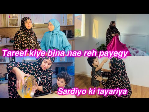 Tareef kiye bina nae reh payegy || Sardiyo ki tayariyan || Salma Yaseen vlogs