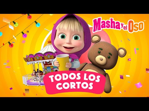 Masha y el Oso Castellano 👧🐻 TODOS los Cortos ⭐💕 Colección de dibujos animados