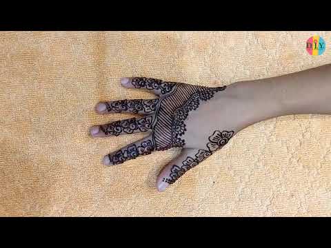 Easy front hand mehndi design | easy mehndi design for beginners