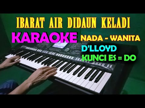 CINTA HAMPA [D’LLOYD] KARAOKE NADA CEWEK/WANITA | LIRIK, HD