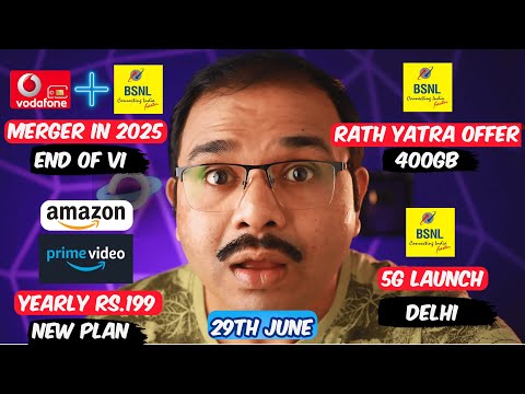 No More Vodafone Idea, VI & BSNL New Plan Launch, BSNL 5G by September 2025 || Telco News 29th June