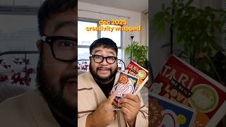 Here’s all the creative projects I worked on this past December! ☃️ #creativity #journaling #design