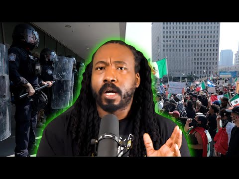 What's really happening in L.A? (A conversation with a black protestor on the ground)