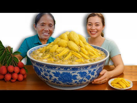 Bà Tân Vlog - Lần Đầu Làm Bát Chè Sầu Khổng Lồ Đãi Cả Làng