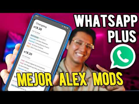 ✅ WHATSAPP PLUS Ultima versión | INSTALACIÓN DIRECTA Y SIN ACTIVADOR 🤩 Whatsapp Plus ALEXMODS