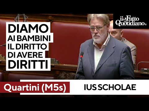 Ius Scholae, Quartini (M5s): "Diamo ai bambini il diritto di avere diritti"