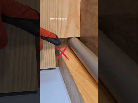 Impressive wood working ideas corner cutting you should learn #skills #carpentry #woodcuting #short