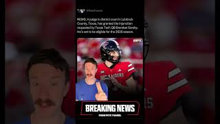 Brendan Sorsby is Eligible to Play in 2026! #collegefootball #cfb #texastech