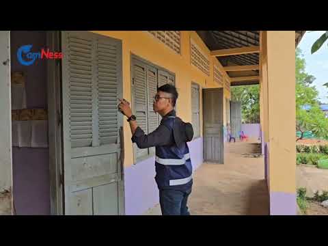 YouTube video thumbnail: Inside Tamoan Senchey: School Damage Revealed After Thai Airstrikes