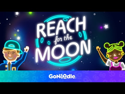 Reach For The Moon | Calm and Imagination for Kids | GoNoodle