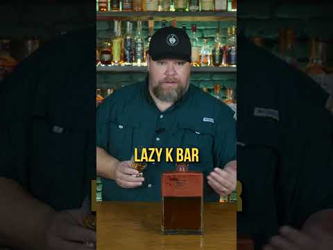 We Tried Lazy K Bar whiskey (Cole Hauser's whiskey)  #Brewzle #shorts #bourbon #whiskey