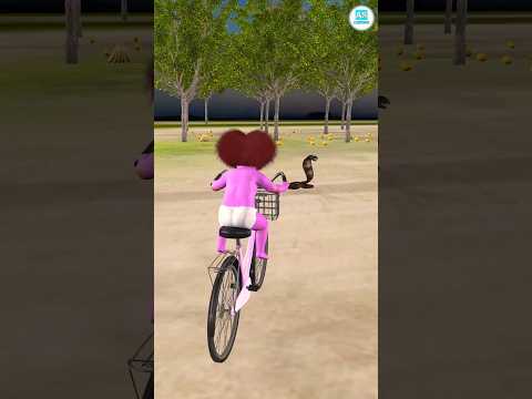 Choti Chudail Aur Magical Cycle ka Bdla #cartoon #funnyshorts #horronstory