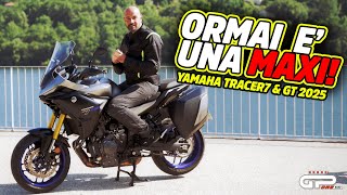PROVA Yamaha Tracer 7 e Tracer 7GT 2025: ormai è quasi una maxi!