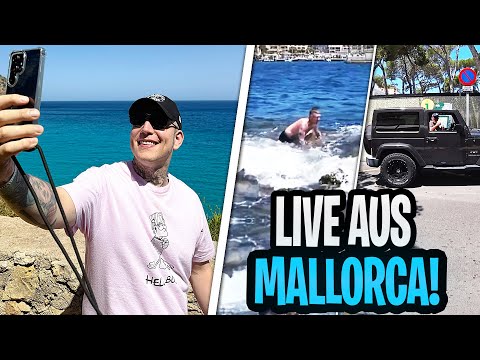 ERSTER MALLORCA STREAM!😱🏝  Baden, Kindheit & Frank Rosin?! | MontanaBlack IRL