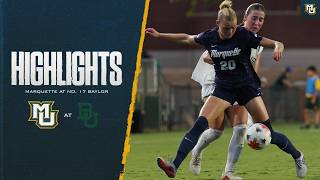 HIGHLIGHTS: WSOC at No. 17 Baylor (9/10/26)
