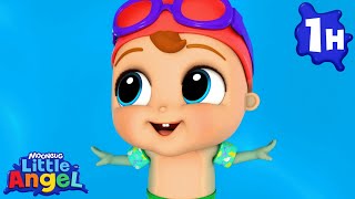 I Want To Swim Myself | Bebé Juan Aprende A Nadar Solito | Canciones para aprender Inglés🎵