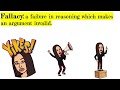 Identifying Common Logical Fallacies in Arguments