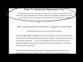 Persuasive Texts and Their Techniques