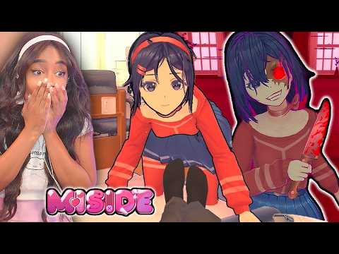 TRAPPED in a game with my OBSESSED Yandere Girlfriend!! | MiSide [Full Gameplay, All Endings]