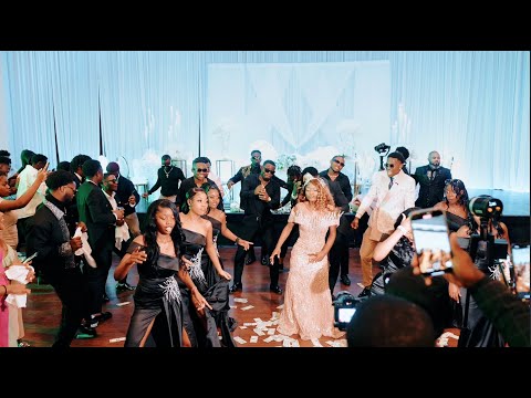 EPIC FLASHMOB CONGOLESE WEDDING DANCE( Papa sapere & Jojo) 2024