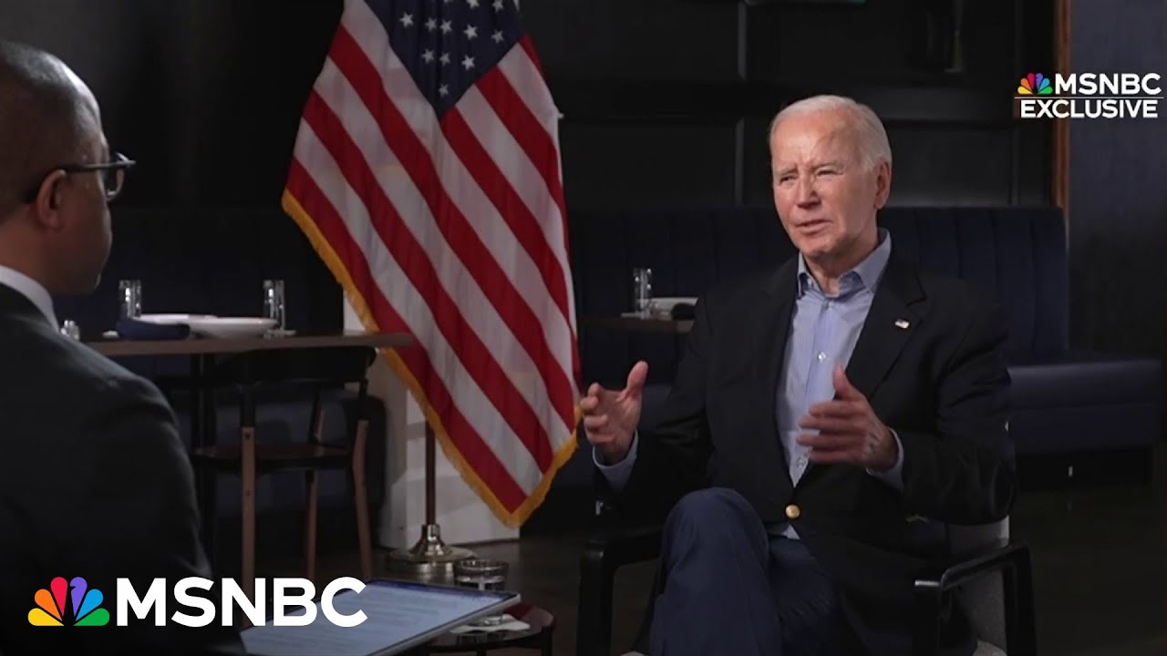 Jonathan Capehart gives inside look into his exclusive interview with President Joe Biden