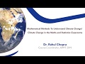 Integrating Climate Data in Math