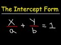 Understanding Linear Equations and Intercept Form