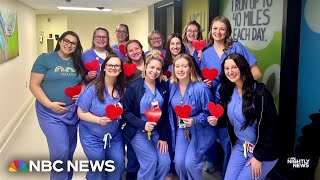 YouTube video thumbnail: Good News: Nicu Nurses Celebrate Baby Boom With Mother’s Day Messages