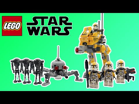 LEGO Star Wars 75431 327th STAR CORPS CLONE TROOPERS BATTLE PACK Early Review!