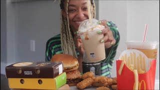 ASMR MCDONALDS MUKBANG 🍔