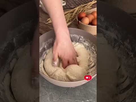 Хлеб в рукаве! 🍞 рецепт в комментариях 🤫 #хлеб #выпечка #рецепты #baking
