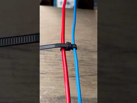 Agora ficou fácil organizar seus cabos #eletrica #diy #tools #dicas #construction #viral #asmr