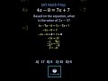 Solving Linear Equations and Inequalities