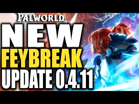 Palworld HUGE FEYBREAK UPDATE - New Pals, Christmas Skins, Level Cap Increase, New Weapons V0.4.11