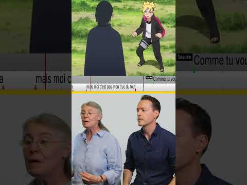Les VF de Boruto et Sasuke redoublent une scène de l'anime !
