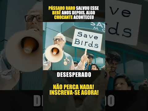 PÁSSARO RARO SALVOU ESSE BEBÊ ANOS DEPOIS, ALGO CHOCANTE ACONTECEU