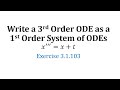 Understanding First Order Systems from Differential Equations
