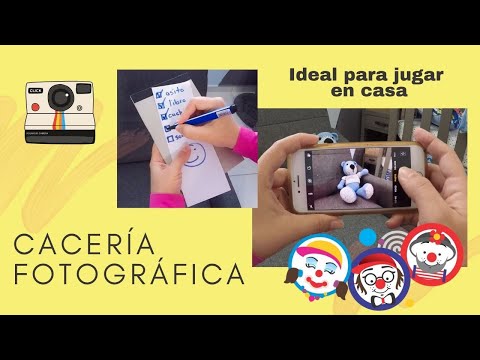 Ideas para jugar en casa: Cacería Fotográfica