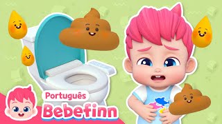 EP123 | Canção do Cocô 2 | Bons Hábitos | Bebefinn em Português - Canções Infantis