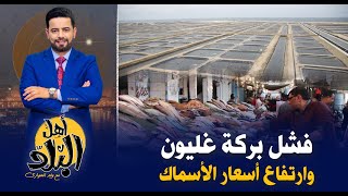 ارتفاع أسعار الأسماك واختفاء البلطي من الأسواق يفضح فشل مشروع بركة غليون ووهم الإكتفاء الذاتي