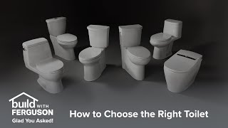 Wondering How To Choose a New Toilet? Glad You Asked!