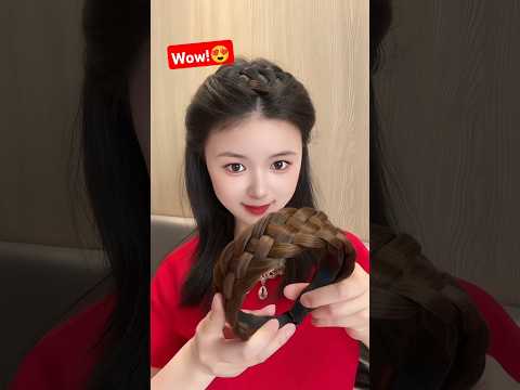 "Glam Up Instantly - Quick HairHacks!"😍✨#shorts#trending#hairstyle #youtubeshorts#ytshorts#hair#art