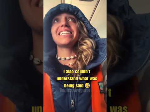 Clueless Passenger's funny reaction😅