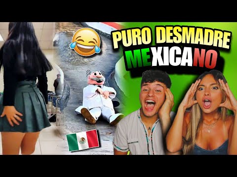 ESPAÑOLES REACCIONAN a PURO DESM4DRE MEXICANO 🇲🇽😂 *HUMOR y TIKTOKS de MÉXICO*